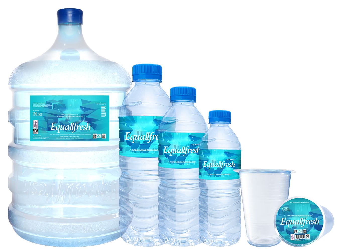 Rangkaian Produk Air Minum Mineral Berkualitas